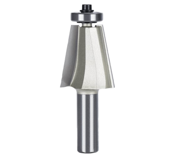 Изображение товара Фреза по дереву кромочная конусная 45 градусов (53х16 мм; хвостовик 8 мм) Strong СТФ-10240053