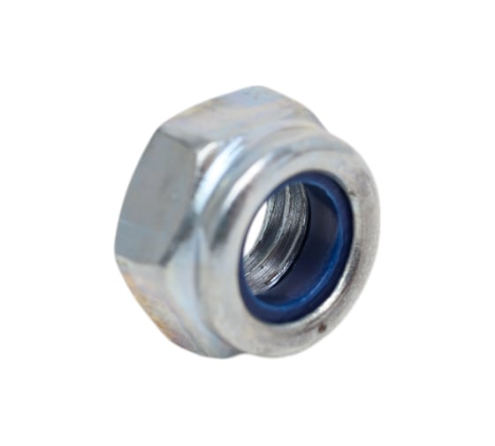 Изображение товара Гайка Доброга со стопорным кольцом М5 цинк DIN 985 1000 шт ЦБ-00025741