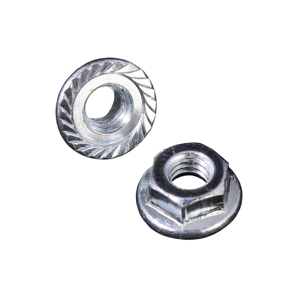 Изображение товара Гайка Доброга с фланцем М12 цинк DIN 6923 50 шт