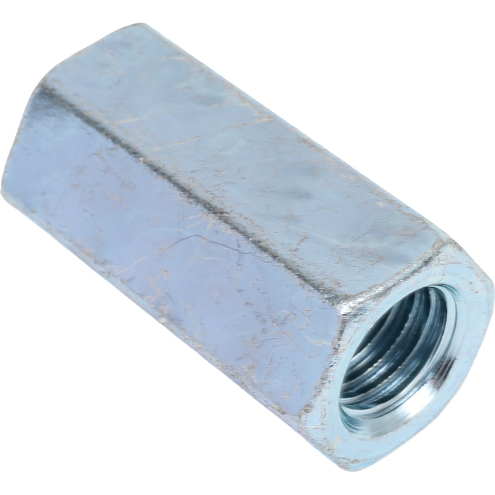 Изображение товара Гайка удлиненная М18 цинк DIN 6334 5 шт