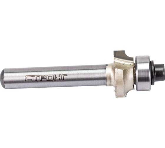 Изображение товара Фреза по дереву кромочная калевочная (14х5 мм; R2 мм; хвостовик 6 мм) Strong СТФ-10170014