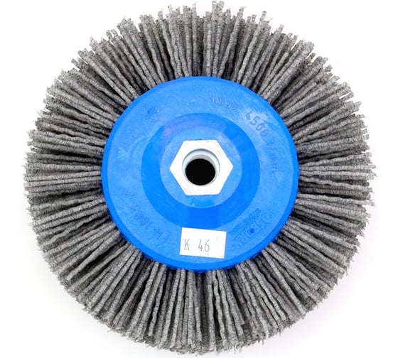 Изображение товара Щетка дисковая нейлон 1-052 140 мм; P46 по дереву для браширования на УПМ/УШМ OSBORN  401.913-5421