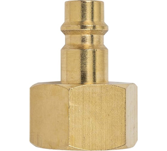 Изображение товара Штуцер пневматический для быстроразъема Partner с внутренней резьбой 1/2 PA-BSE2-4PF(58775)