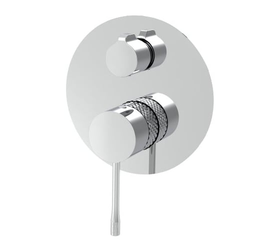 Изображение товара Смеситель встроенный для душа ALLEN BRAU 5.31C11-00 PRIORITY 4.0x2 2 выхода, Kerox, EASY BOX, хром 330914 00330914