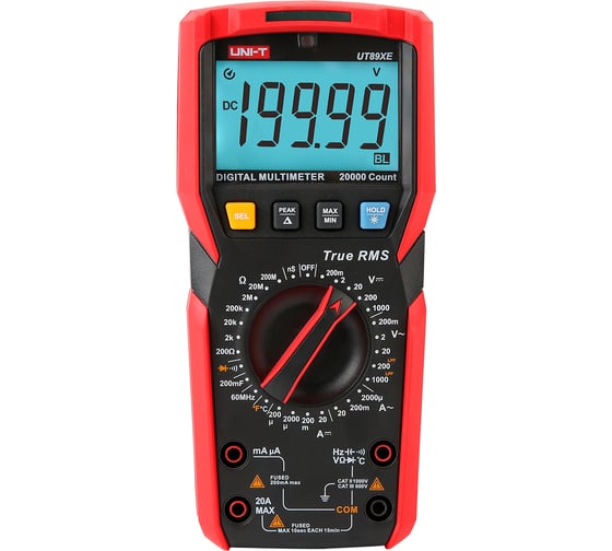 Изображение товара Мультиметр универсальный UNI-T UT89XE 13-0077