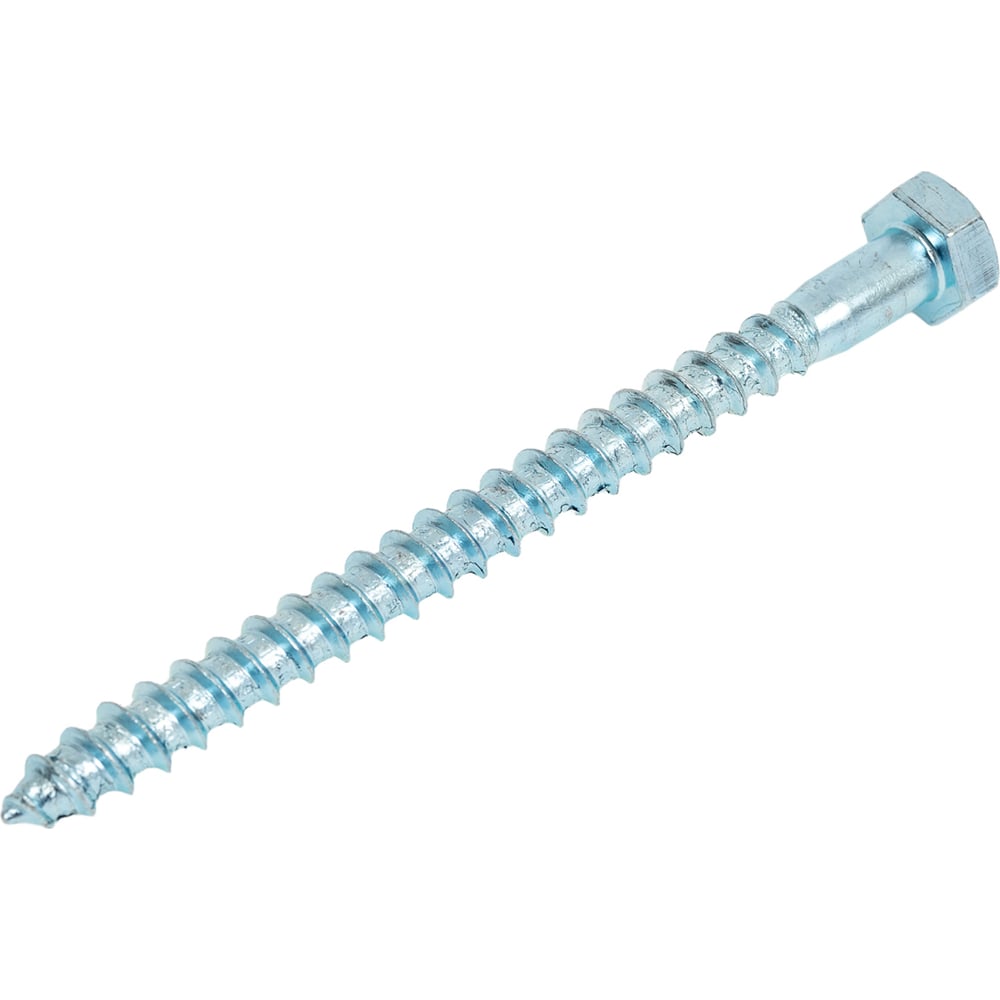 Изображение товара Шуруп Доброга ШГ 8,0x100 цинк, 20 шт, строительный крепеж