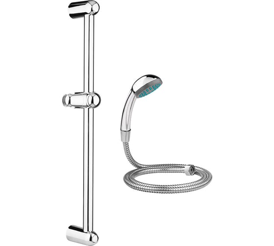 Изображение товара Набор для душа Рыжий кот SS-04 лейка диаметром 65 мм, шланг 150 см, штанга 60 см 109083