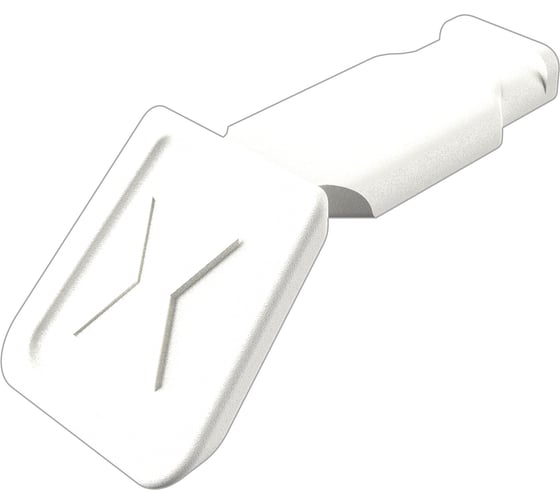 Изображение товара Клипса для маркировки инструмента Knipex ColorCode Clip цветная, белая, 10 шт, KN-006110CW