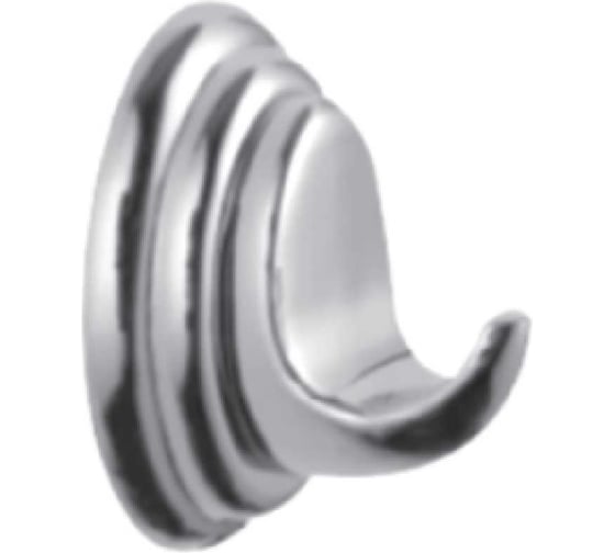 Изображение товара Крючок для ванной комнаты Rainsberg хром, одинарный, металл RG1001