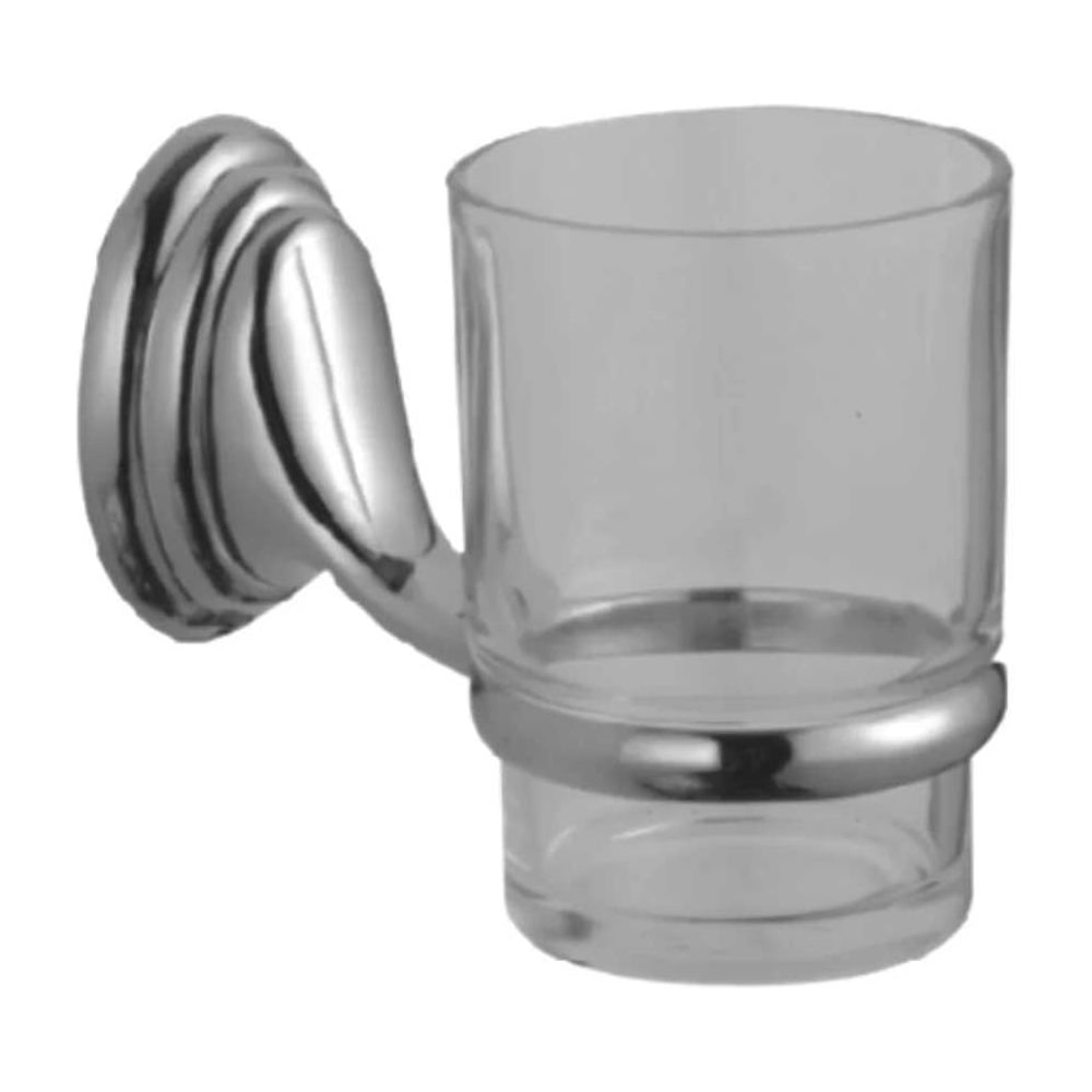 Изображение товара Стакан для зубных щеток с держателем Rainsberg матовое стекло/металл