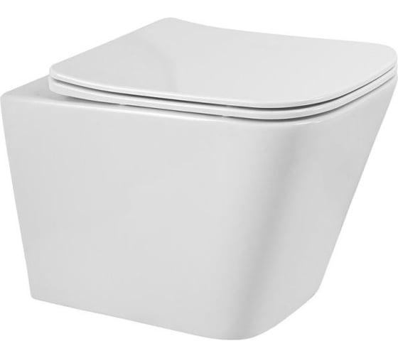 Изображение товара Чаша подвесного безободкового унитаза BelBagno ARDENTE-TOR смыв TORNADO P-trap BB520CH-TOR