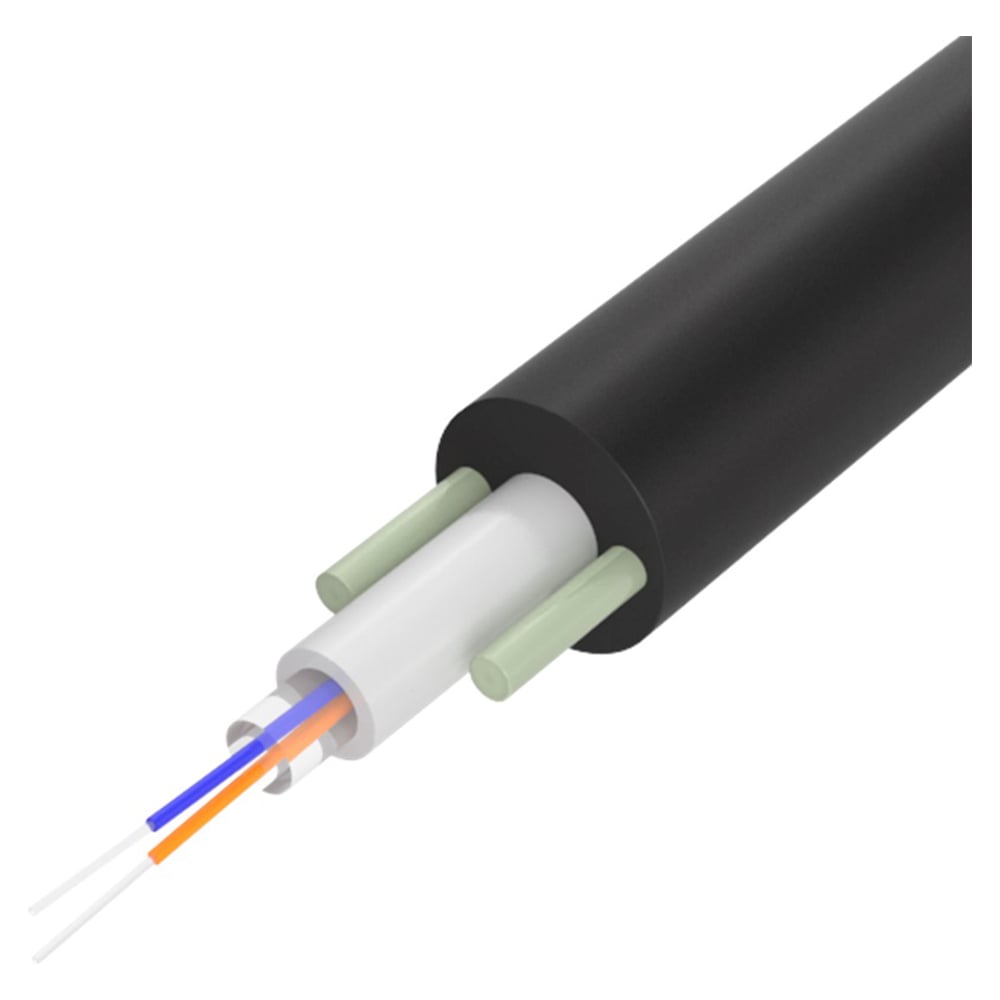 Кабель волоконно-оптический SUPRLAN 2 волокна ОКД-ДР(1,5)-2-G.652.D 2000м 02-0171-3