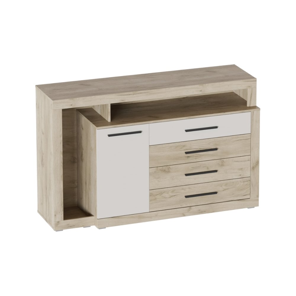 Изображение товара Тумба Мебельград Мишель спальня с дверью и 4 ящиками