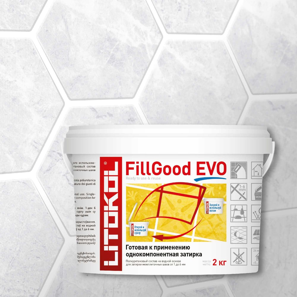 LITOKOL FillGood EVO F.100 BIANCO ASSOLUTO