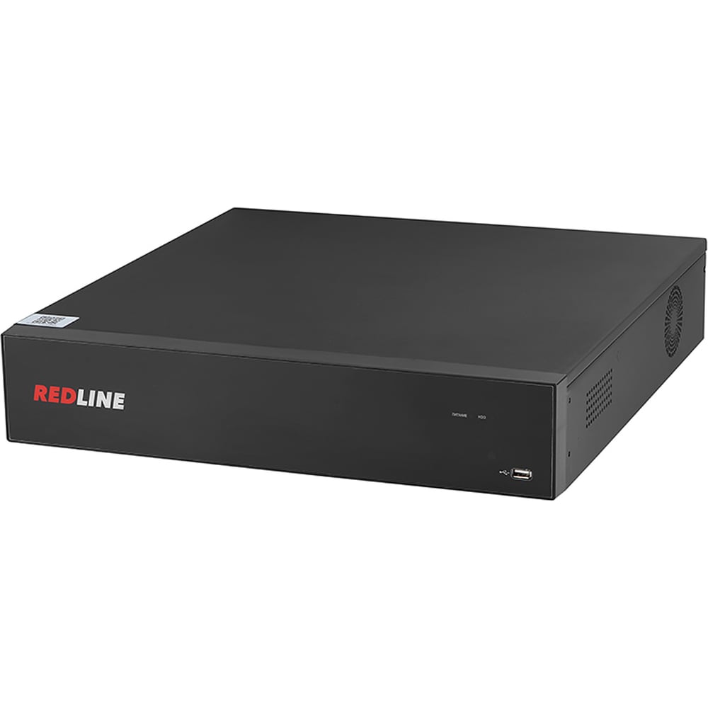 Изображение товара Видеорегистратор REDLINE RL-NVR32C-8H lite 32-канальный IP-система с Linux