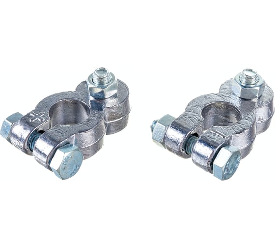 Изображение товара Свинцовые универсальные клеммы АКБ ДАЛИ-авто болт сверху DA-02532