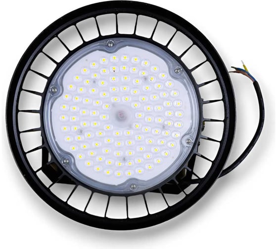 Изображение товара Светильник промышленный KRASO 70w, 268мм, IP67, 5000K, 11200Лм, 180-260В, рымболт+конс рег.др UFO(S)-70