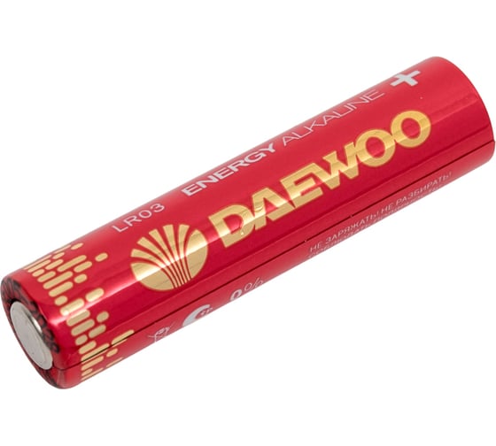 Изображение товара Батарейка Алкалиновый элемент питания DAEWOO AAA/LR03 1.5В Energy Alkaline BL-8 (уп.8шт) 5031111
