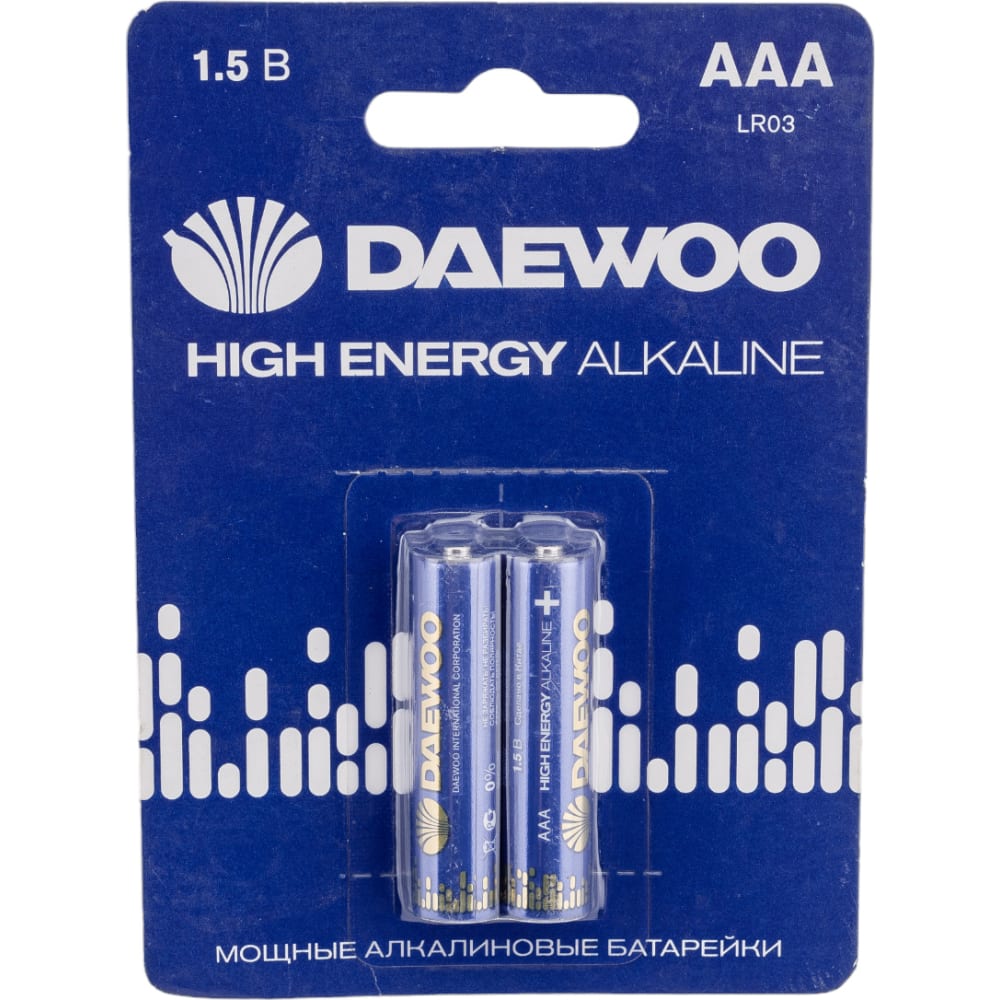 Алкалиновая батарейка DAEWOO