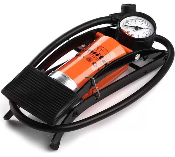 Изображение товара Насос автомобильный ножной LAVITA, однопоршневой, 7 атм LA 190211