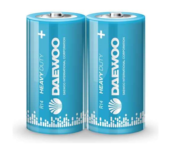 Изображение товара Батарейка Солевой элемент питания DAEWOO C/R14 1.5В Heavy Duty 2S (уп.2шт) 5029392
