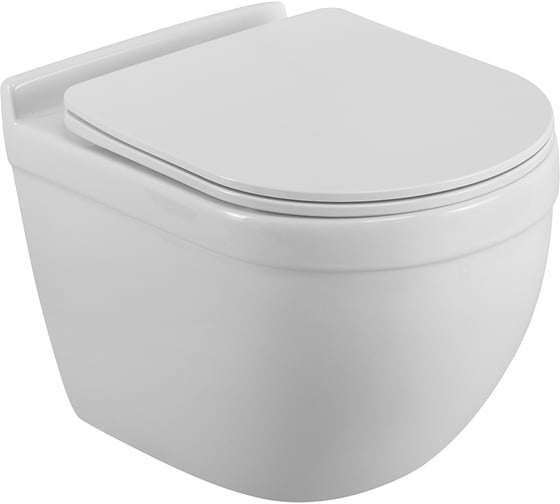 Изображение товара Чаша унитаза подвесного безободкового BelBagno SENSO-TOR смыв TORNADO BB017CH-TOR