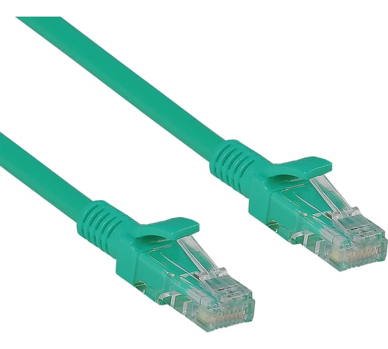 Изображение товара Патч-корд ExeGate UTP-RJ45-RJ45-5e-1M-GN, UTP, cat.5e, 1м, зеленый 258672