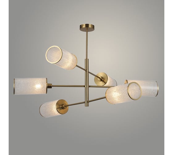 Изображение товара Люстра РОСТОК 40319/6 BRASS латунь 6x60W E14 d1000 h546, SJNG23 988367449