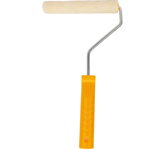 Изображение товара Мини-валик РемоКолор малярный с рукояткой Велюр , ось 6мм, D15мм, 150мм, 06-4-912