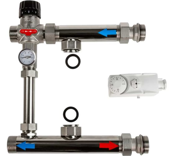 Изображение товара Смесительный узел Ридан FHM-C6R с 3-х скоростным насосом RWS 20-60S 130 088U0096R