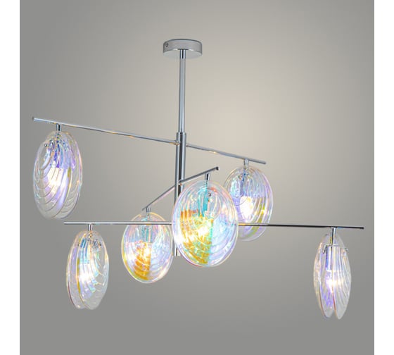 Изображение товара Люстра РОСТОК 40498/6 CR хром 6x60W E14 d900 h686, SJNG23 988369437