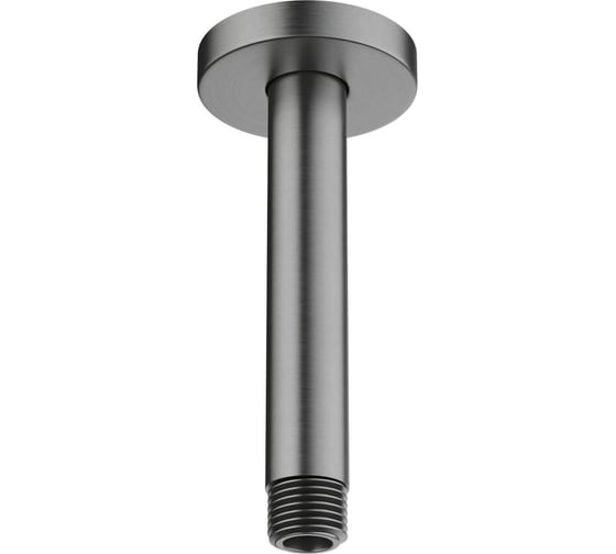 Изображение товара Держатель верхнего душа потолочный Aquatek AQ2171BGM 150 мм, шлиф. черный хром 00000139722