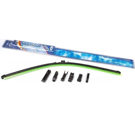 Изображение товара Щетка стеклоочистителя бескаркасная AT 66 см (26") 6 адаптеров, 660 мм AT 1000-066WB-6