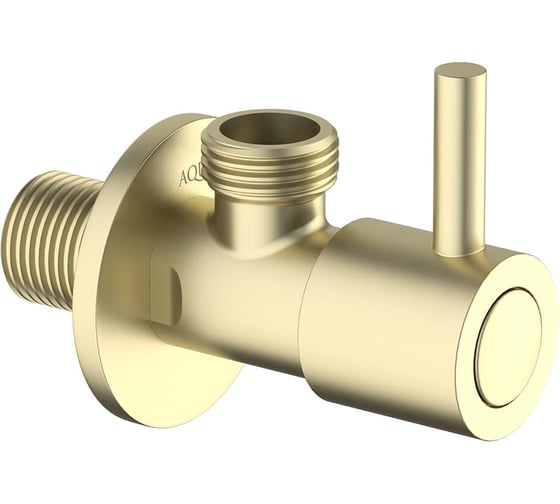Изображение товара Угловой переходник Aquatek AQ2451BG, шлиф. золото 00000139852