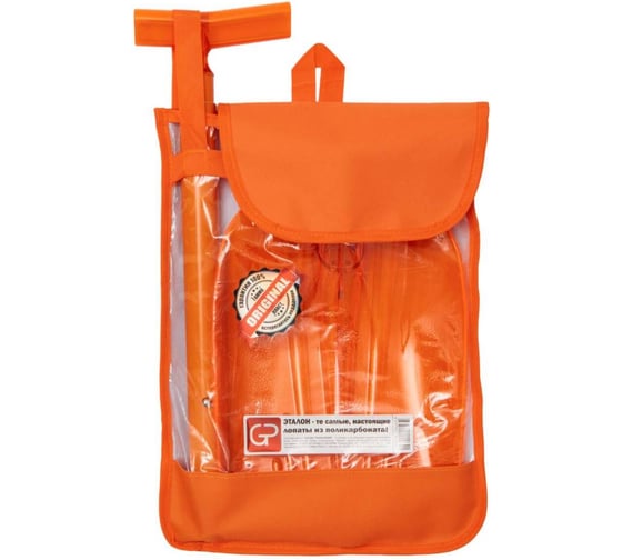 Изображение товара Лопата автомобильная BlackWeld поликарбонат Гамма-Пласт в чехле, телескопическая, алюминиевый черенок 144123