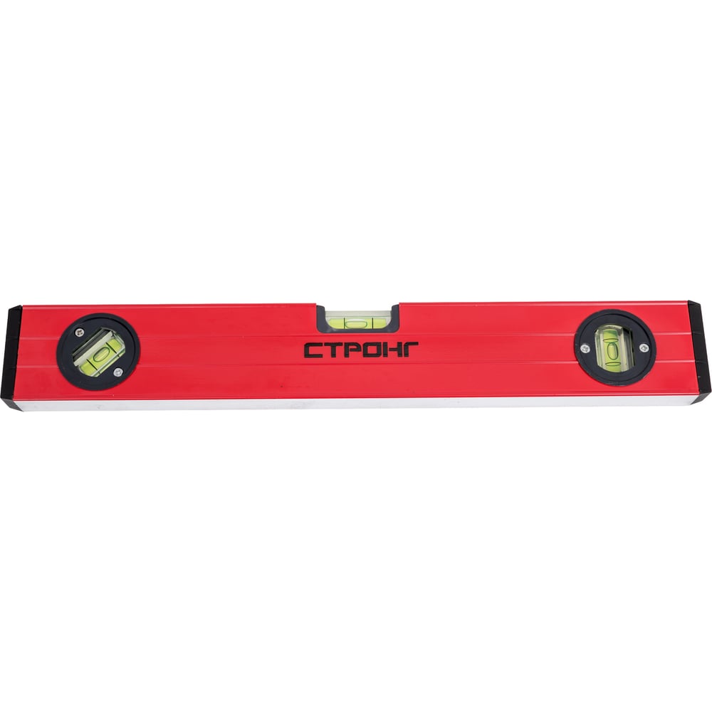 Изображение товара Уровень Strong магнитный усиленный 400 х 0.8 мм 3 глазка