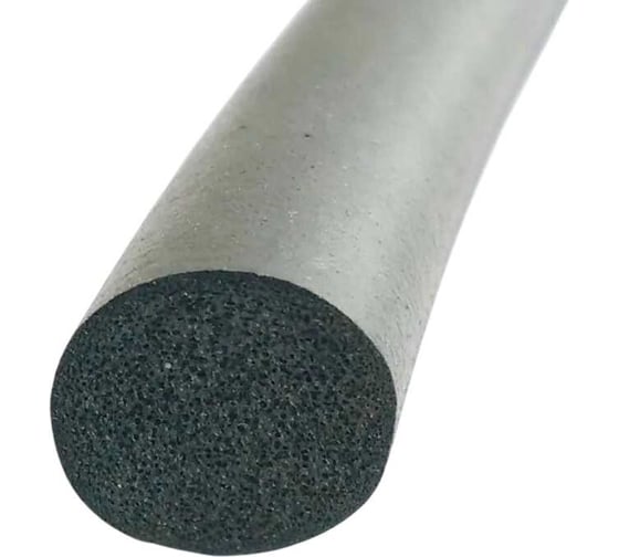 Изображение товара Шнур уплотнительный резиновый пористый УРТ 8 мм 20 метров 24265-шнурпорист_8мм20м