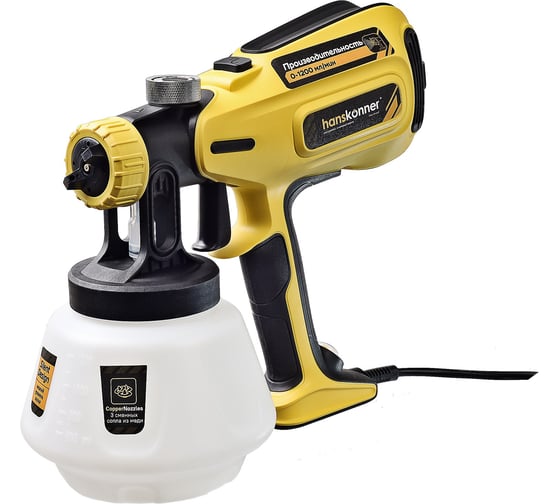 Изображение товара Краскопульт электрический Hanskonner HSG9680