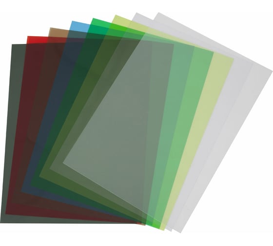 Изображение товара Прозрачные обложки ГЕЛЕОС пластик А4 0.25 мм 100 шт PCA4-250