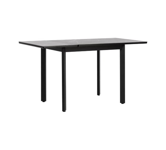 Изображение товара Стол раздвижной Leset Айлин 1Р, Опора черная, керамика черный мрамор 7692-1002
