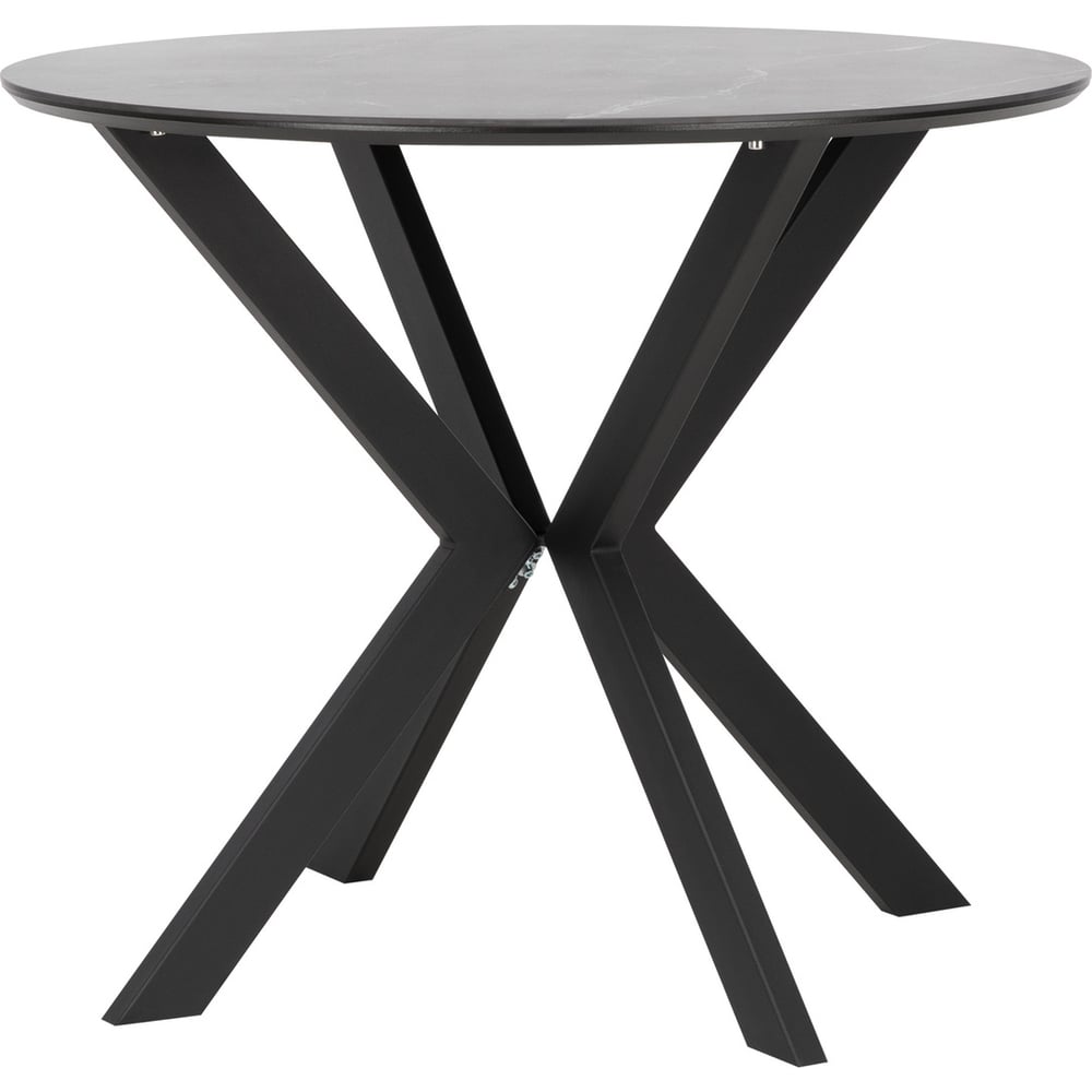 Изображение товара Стол Leset Хокку с черной керамической столешницей и металлическими ножками