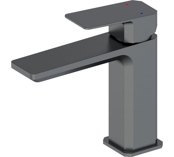 Изображение товара Смеситель для раковины Wonzon & Woghand Темный графит WW-88139011-BGM
