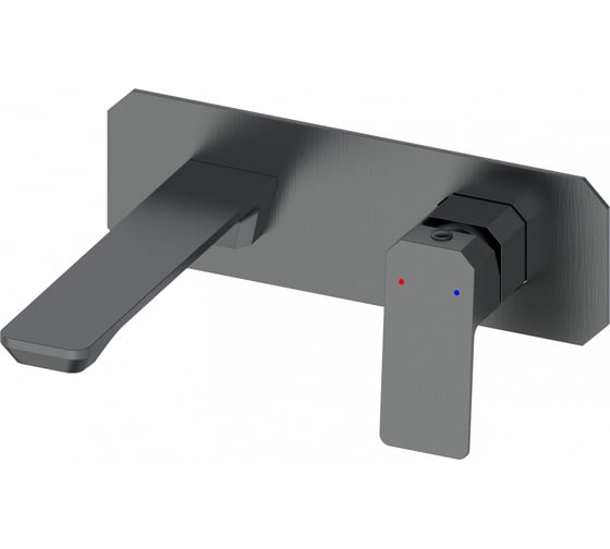 Изображение товара Смеситель для раковины встраиваемый Wonzon & Woghand Темный графит WW-88869011-BGM