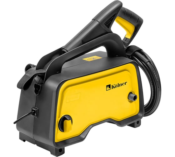 Изображение товара Мойка высокого давления Kolner 120/70 Бар, K120M, компакт, 1400Вт, 390л/ч, метал.помпа, шланг ВД 5м, кабель 5м, Auto stop 8140100376