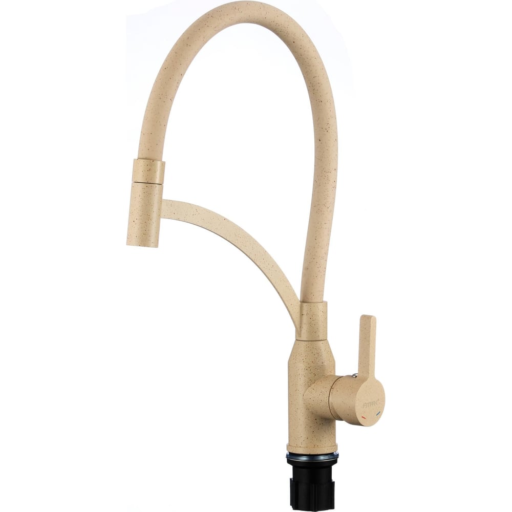 Изображение товара Смеситель для кухонной мойки однорычажный FS8244-S бежевый современный