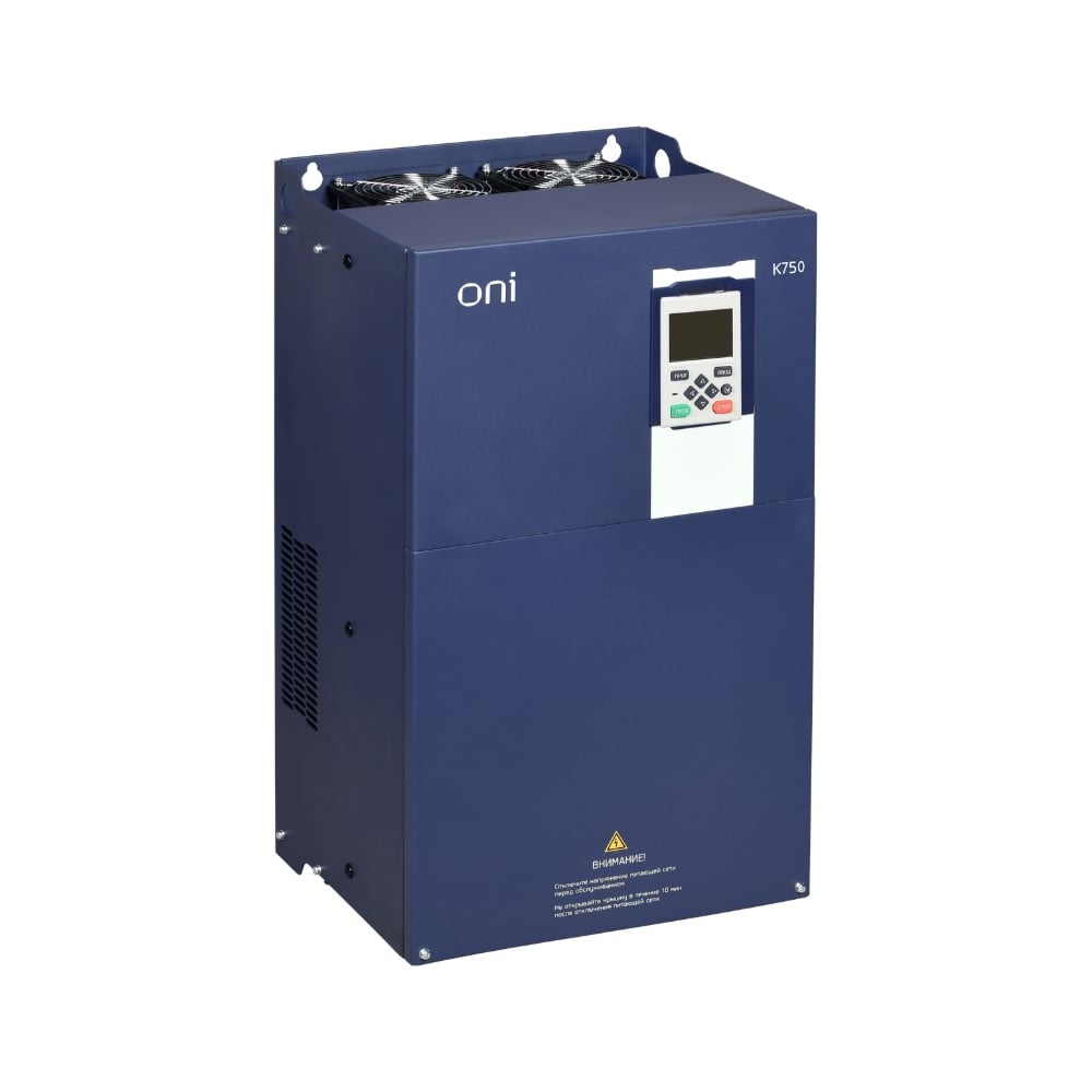 Изображение товара Преобразователь частоты ONI K750 380В 3Ф 75-90кВт 150-176А с встроенным тормозом