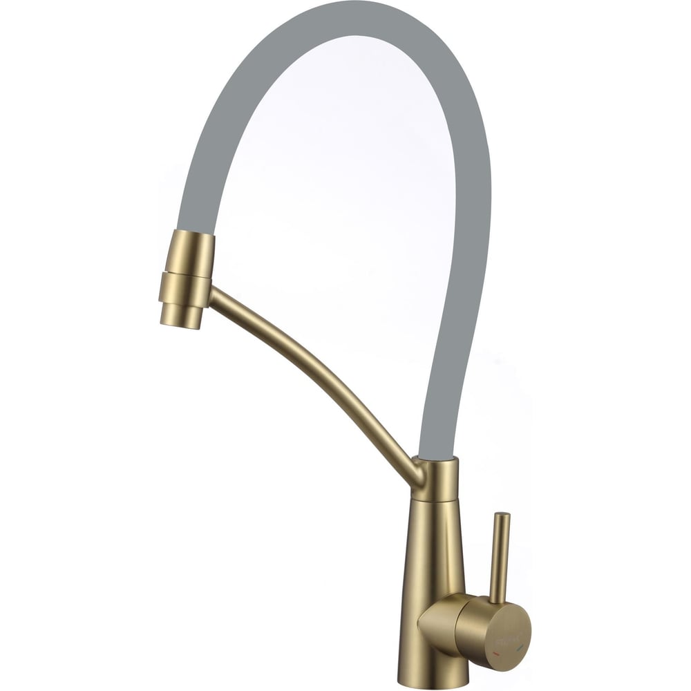 Изображение товара Смеситель для кухонной мойки Fmark FS8255C-04 с аэратором и гибким изливом