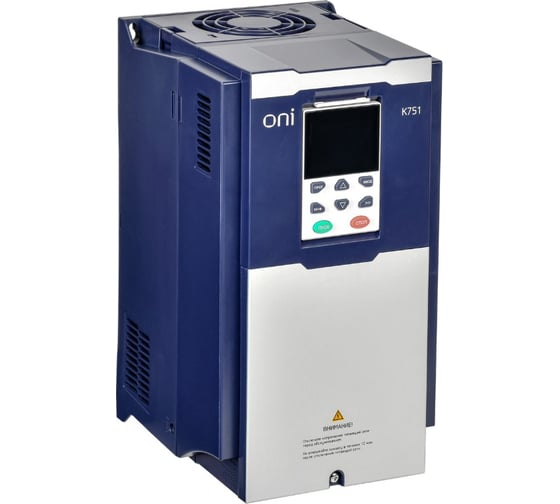 Изображение товара Преобразователь частоты ONI K751 380В 3Ф 11-15кВт 25-32А K751-33-1115TM