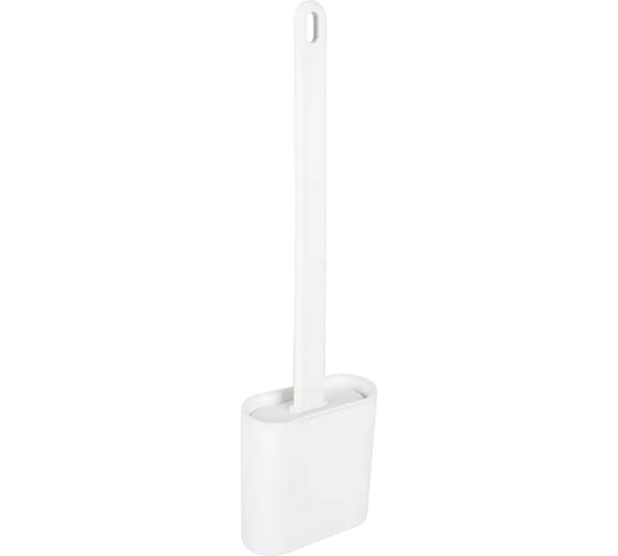Изображение товара Ершик для туалета VIDAGE Гуам силиконовый, цвет белый 1395001
