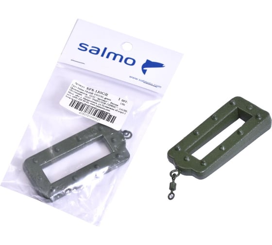 Изображение товара Груз SALMO FRAME SWIVEL green 130г SFS-130GR